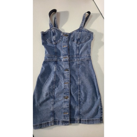 Dividend Blue Jean Overall For Women's - Picture 5 of 9